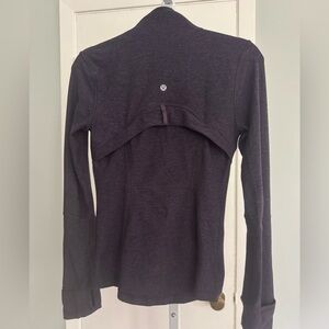 lululemon Dark Plum Long Sleeve Casual Jacket size 4